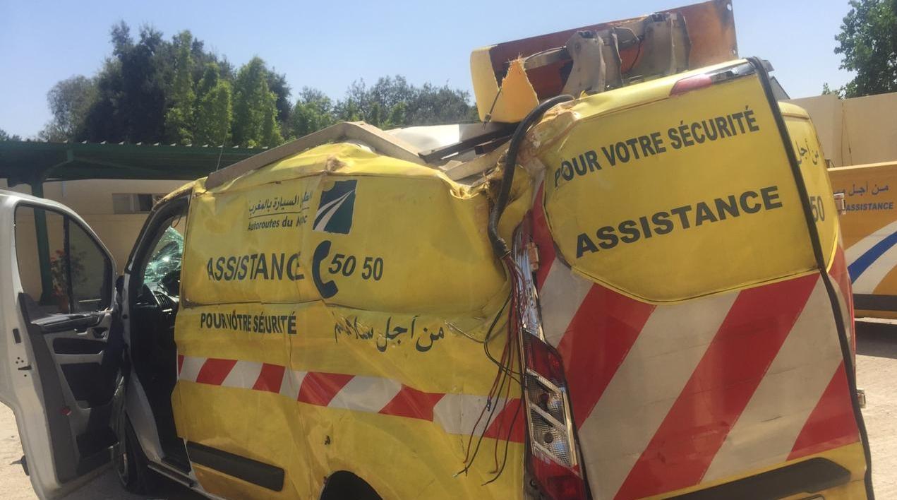 مستخدمو "الطرق السيارة" يحتجون بعد وفاة زميل لهم دهسا ليلة عيد الأضحى