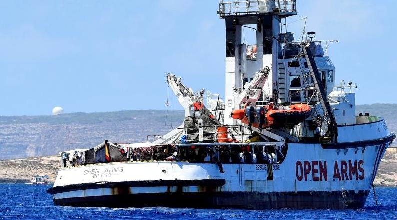 L'Espagne envoie un navire militaire pour récupérer les migrants de l'Open Arms