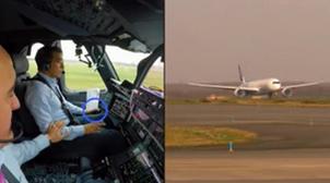 Inédit : Un Airbus A350 décolle pour la première fois de l’histoire en pilotage…