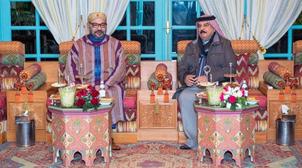 Rencontre à Rabat entre SM le Roi et le Souverain du Bahreïn