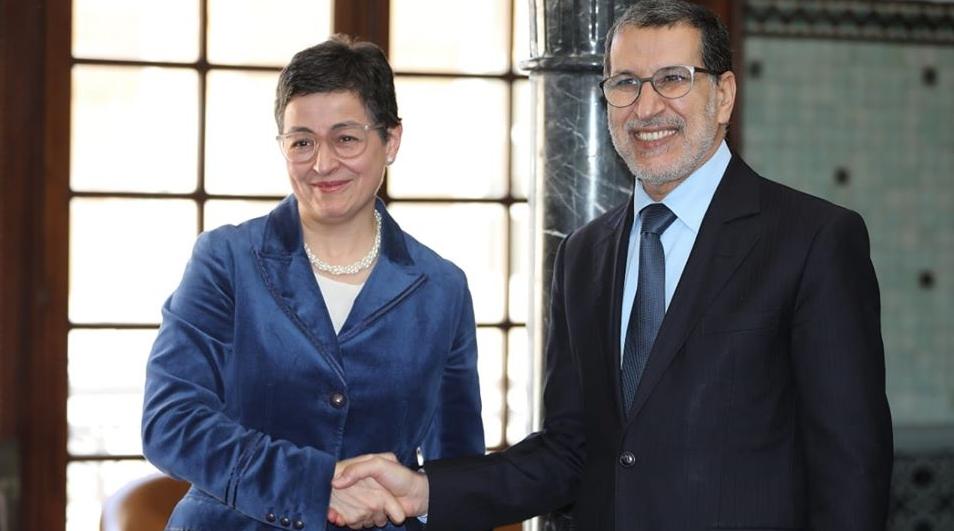 السيد العثماني يجري مباحثات مع وزيرة الشؤون الخارجية والاتحاد الأوروبي والتعا...