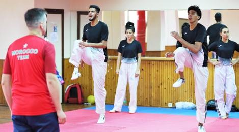 JO de Tokyo: l'équipe nationale de taekwondo en stage de préparation à Ifrane j…