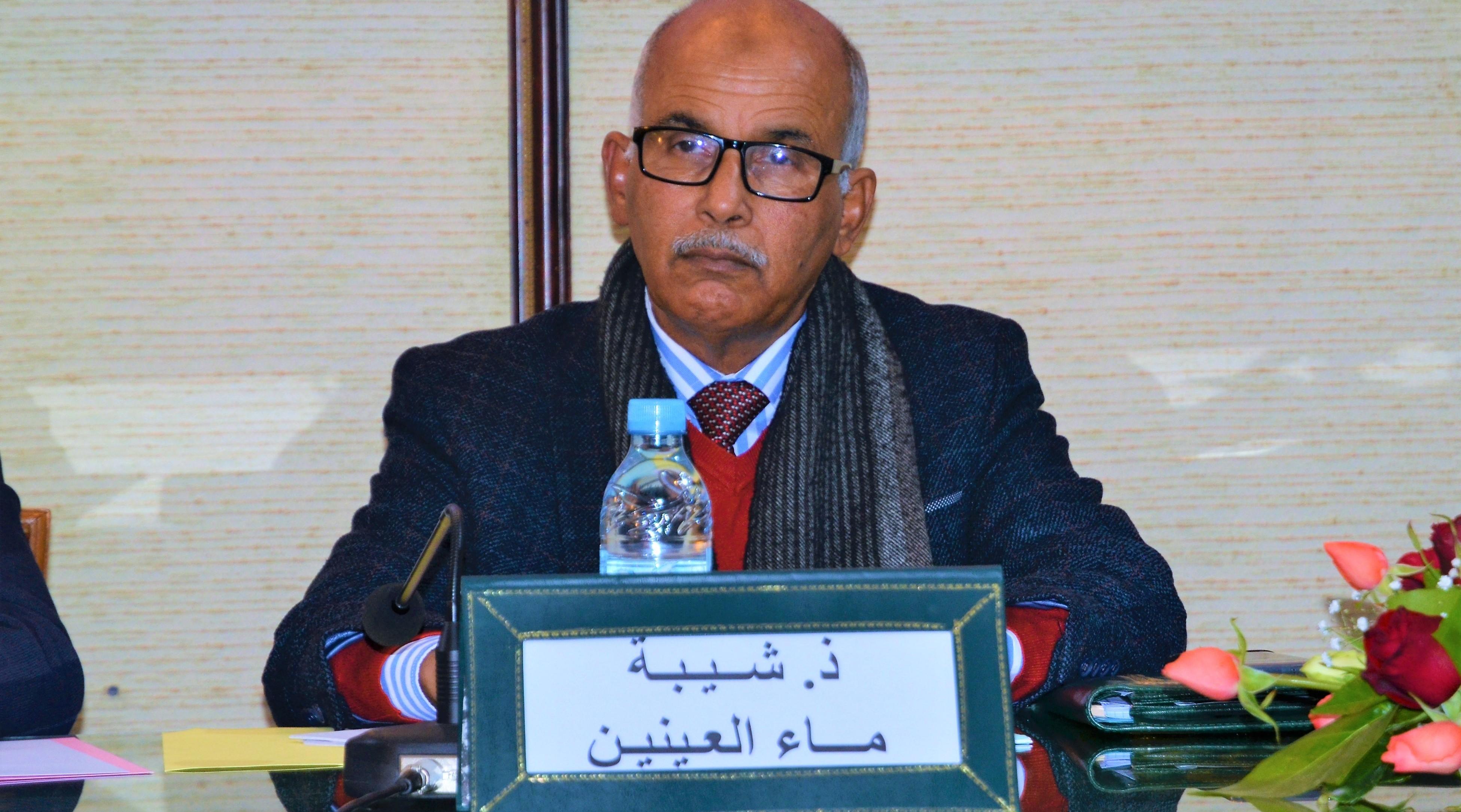 شيبة ماء العينين: مقترح الحكم الذاتي في الاقاليم الجنوبية يأتي تفاعلاً مع التح...