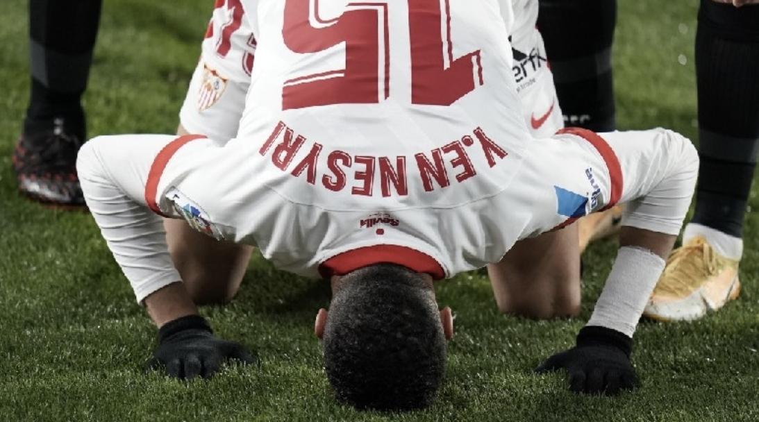 إشبيلية يتغنى بأرقام النصيري.. هدف في كل 94 دقيقة