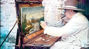 Peinture: La toile de Churchill représentant la "Koutoubia" sera présentée lund…