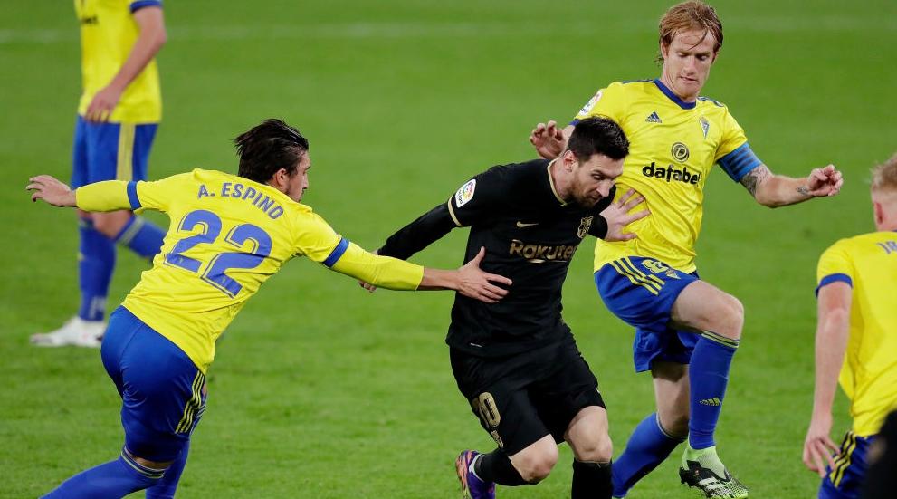 قاديش يواصل تألقه أمام الكبار ويتغلب على برشلونة