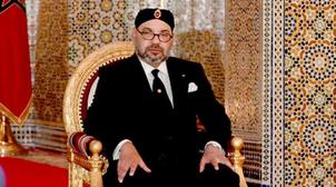 برقية تعزية ومواساة من جلالة الملك إلى أفراد أسرة المرحوم أبو بكر فوفانا، رئي...