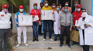 Covid-19/Maroc : La société civile de Safi rend hommage aux agents de la propre…