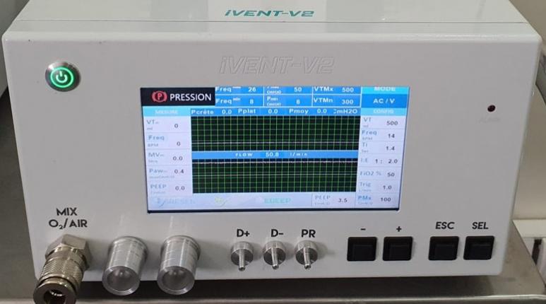 IRESEN: Tests cliniques du ventilateur artificiel marocain iVENT