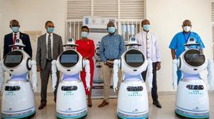Au Rwanda, des robots humanoïdes pour limiter l'exposition du corps médical au …