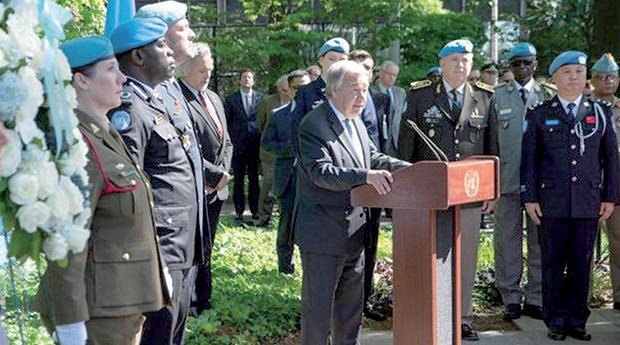 ONU: la Médaille Dag Hammarskjöld décernée à titre posthume à un Casque bleu ma…