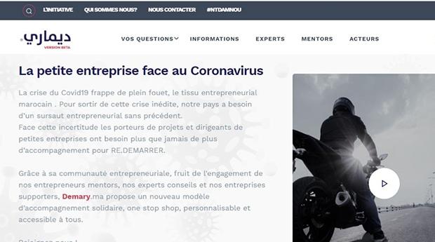 Covid-19 / Maroc : Demary.ma, une plateforme digitale et solidaire d’accompagne…