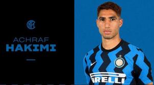 Officiel: Achraf Hakimi rejoint l'Inter Milan