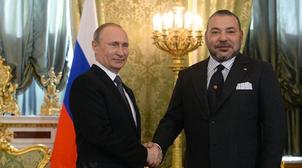 Le président russe félicite SM le Roi à l'occasion de la Fête du Trône