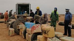 La Direction Interrégionale des douanes d'Agadir détruit une grande quantité de…