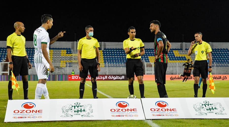 الدفاع الجديدي يتقدم باعتراض تقني خلال مواجهته للجيش الملكي