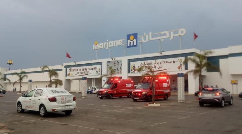 Rabat : Un violent incendie dans un grand centre commercial de la capitale (Vid…