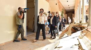 Beyrouth: L’Unesco contribue à la reconstruction d'une bibliothèque universitai…