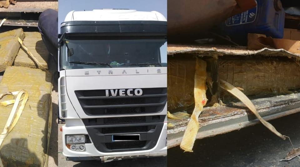 El Guergarat: Mise en échec d'une tentative de trafic de 513 kilogrammes de chi…