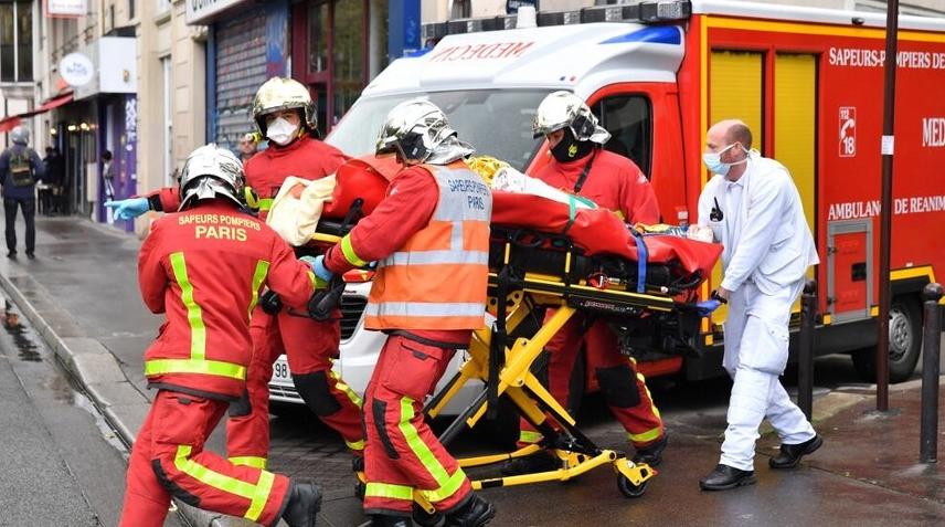 Paris: Quatre blessés à l'arme blanche près des anciens locaux de Charlie Hebdo