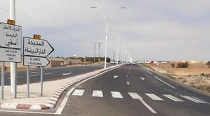Achèvement des travaux de dédoublement de la RR 301 reliant El Jadida à Jorf La…