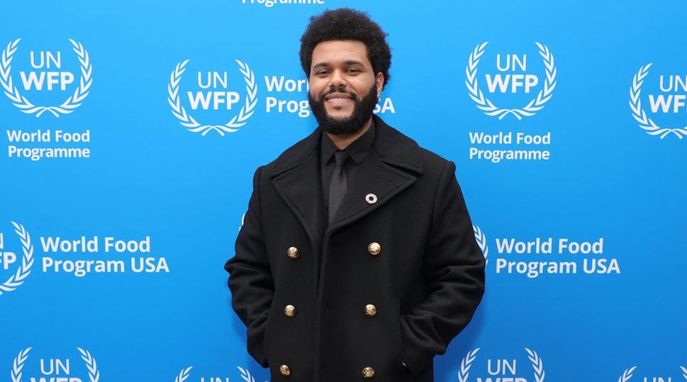 "The Weeknd", nouvel ambassadeur de bonne volonté du Programme Alimentaire Mond…