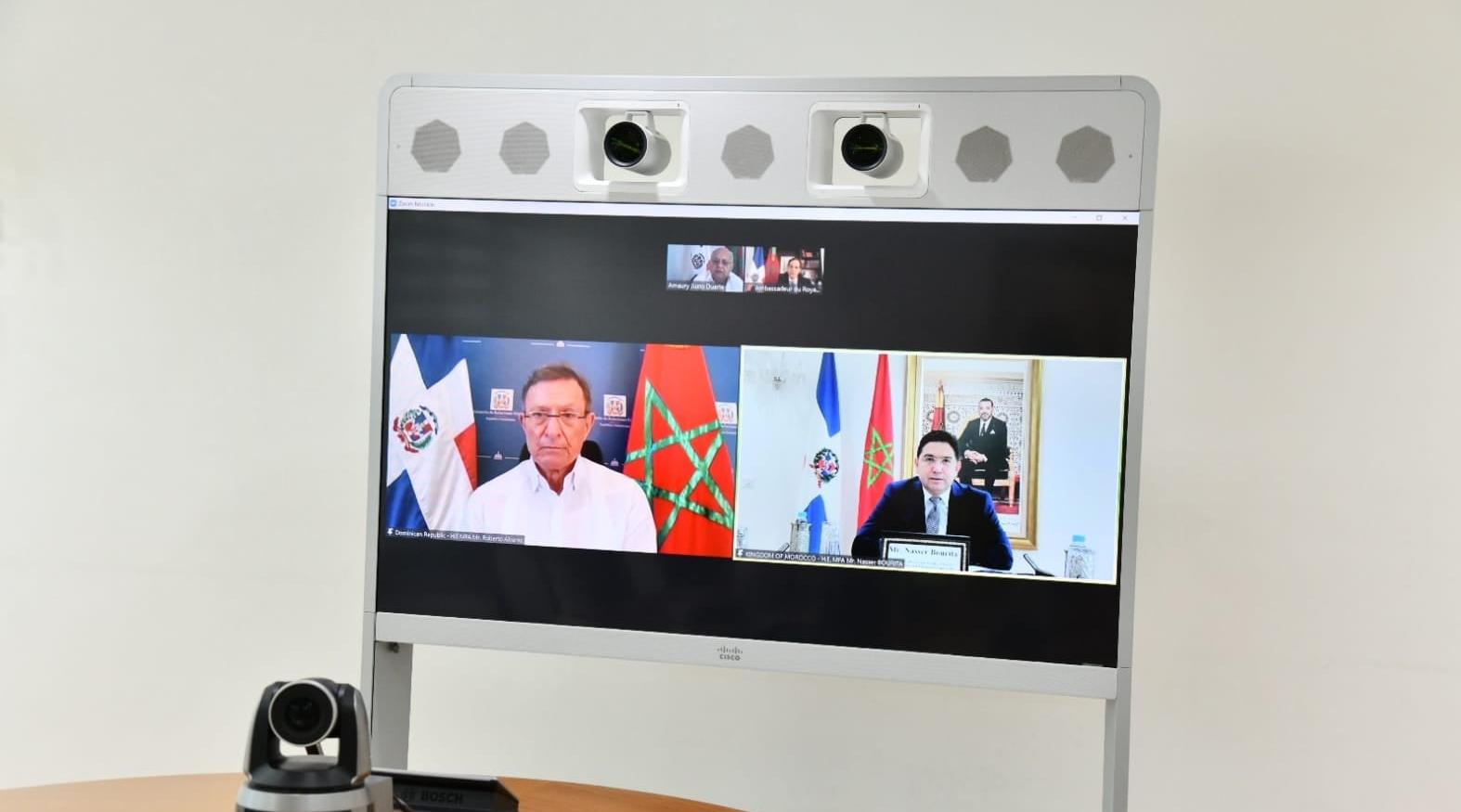 Diplomatie : M. Bourita s'entretient avec son homologue dominicain