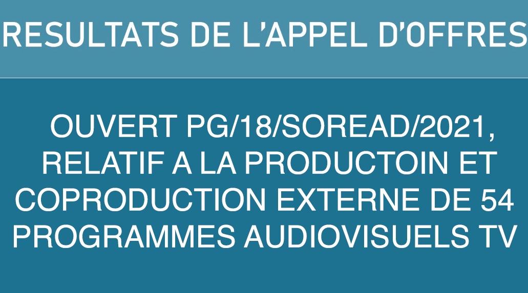 Appel d'offres - Soread 2M