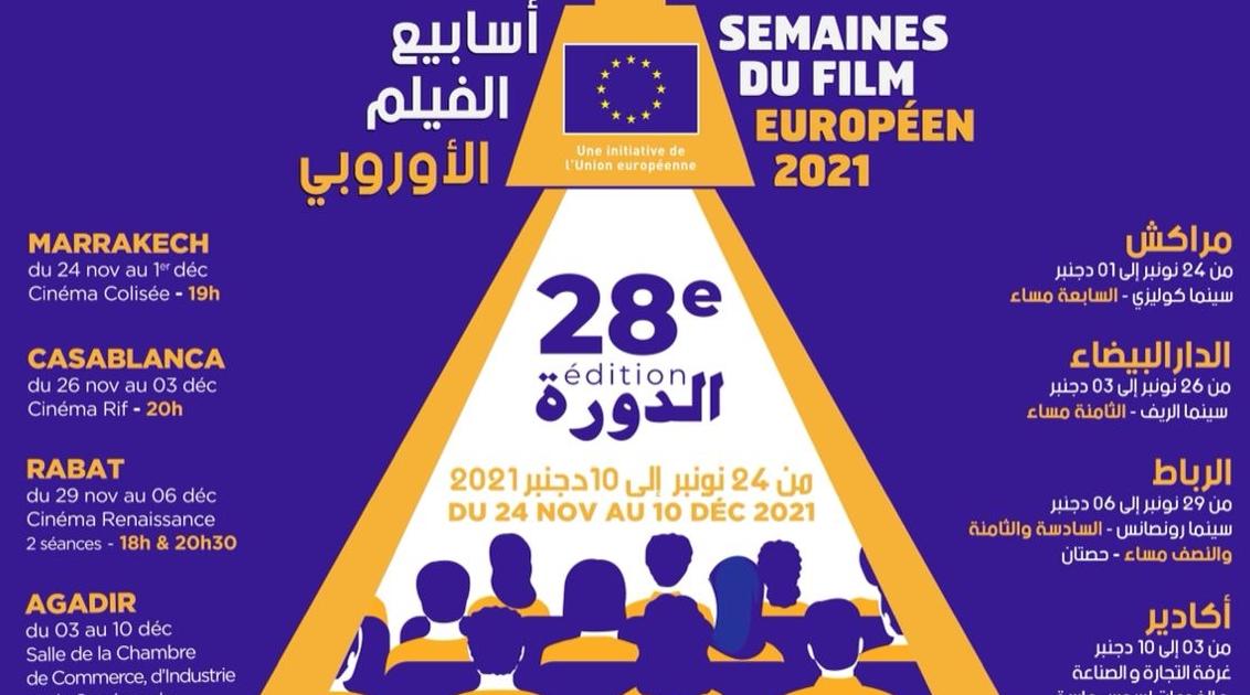 Les Semaines du film européen au Maroc de retour du 24 novembre au 10 décembre