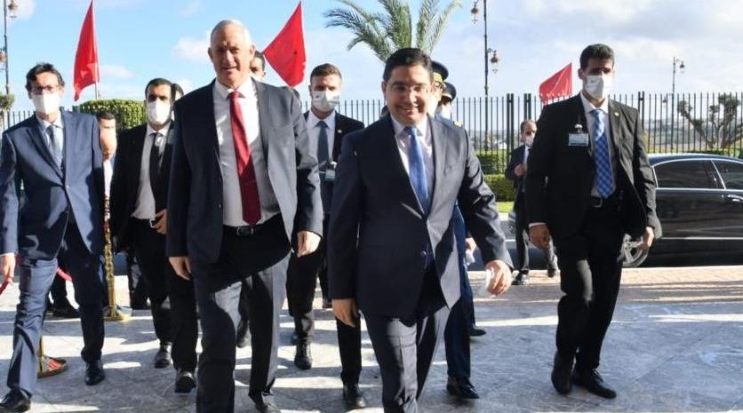 بوريطة يستقبل نائب رئيس الوزراء، وزير الدفاع الإسرائيلي
