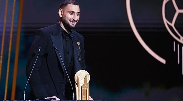 L'Italien Gianluigi Donnarumma vainqueur du trophée Yachine 2021