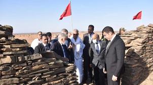 M. Bensaid lance les travaux de restauration et d'aménagement du site archéolog…
