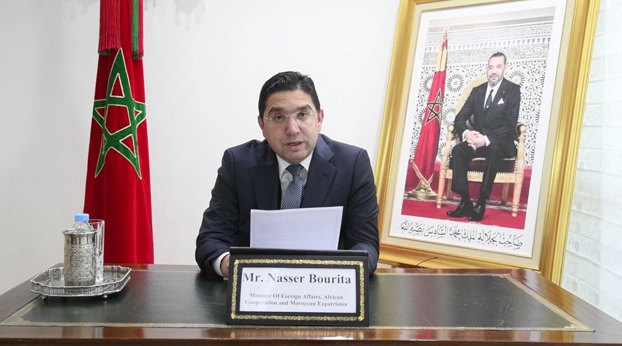 Bourita: Le Maroc poursuivra son action pour le maintien de la paix aux context…