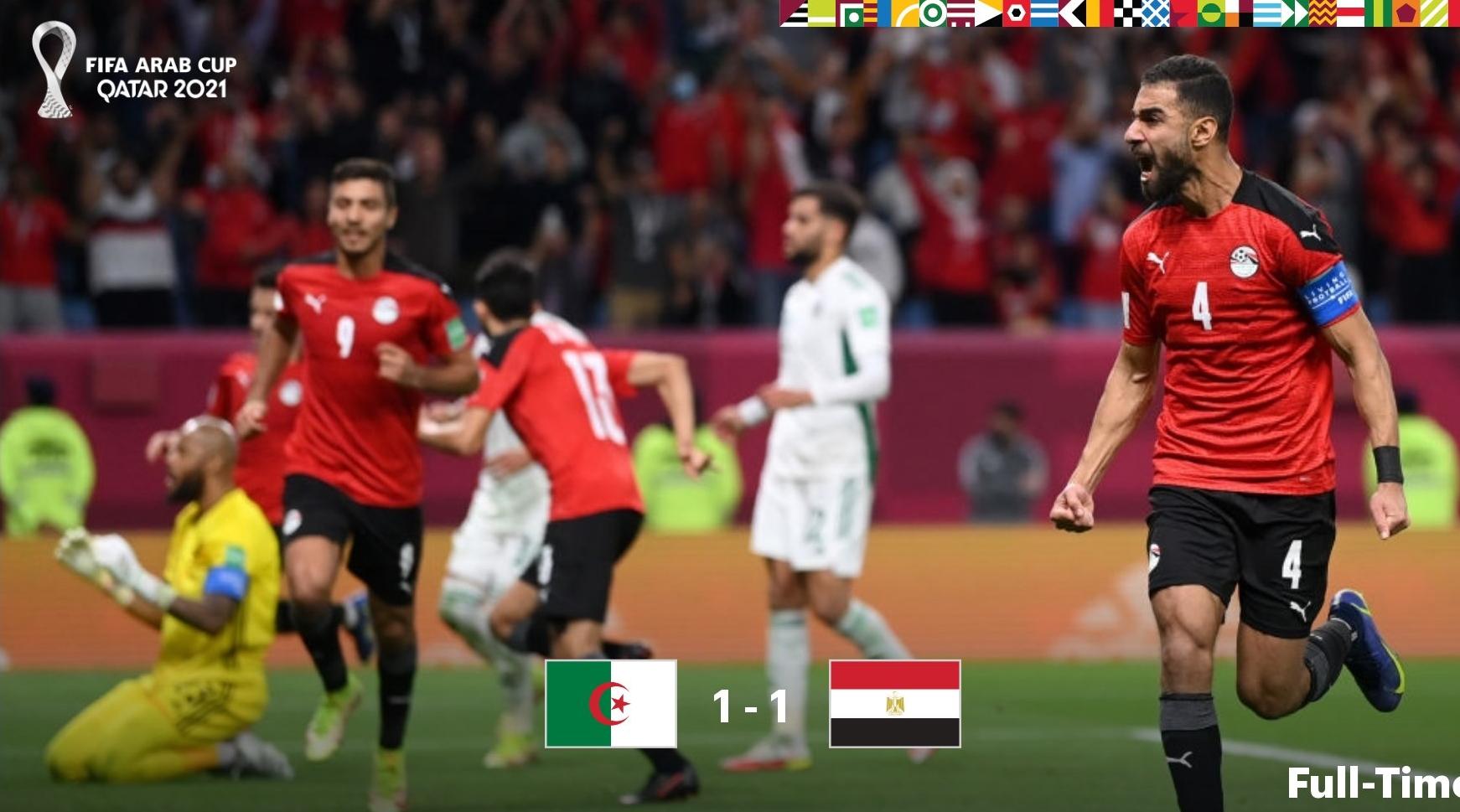 Coupe arabe des nations: l'Algérie accrochée par l'Egypte, rejoint le Maroc en …