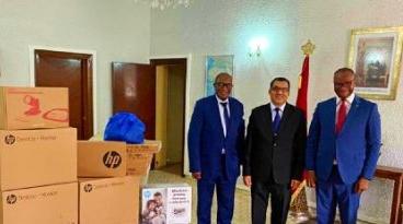 Le Maroc fait don de matériel informatique au profit de la task force du MAE de…