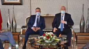 Le président de la FIFA Gianni Infantino au Maroc pour une visite de travail