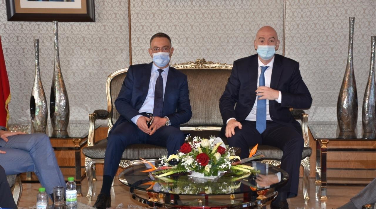 Le président de la FIFA Gianni Infantino au Maroc pour une visite de travail