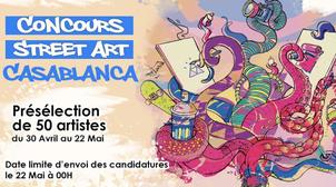 Concours «Street Art Casablanca» : le 22 mai, date limite d'envoi des candidatu…
