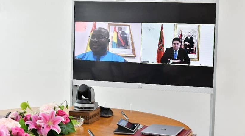 Diplomatie : M. Bourita s'entretient avec son homologue guinéen