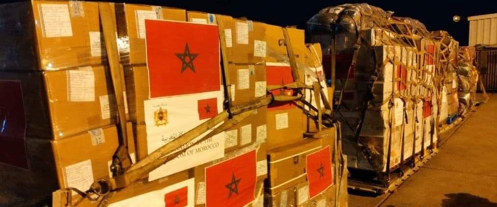 Aide humanitaire marocaine au profit des Palestiniens: Départ de deux avions mi…