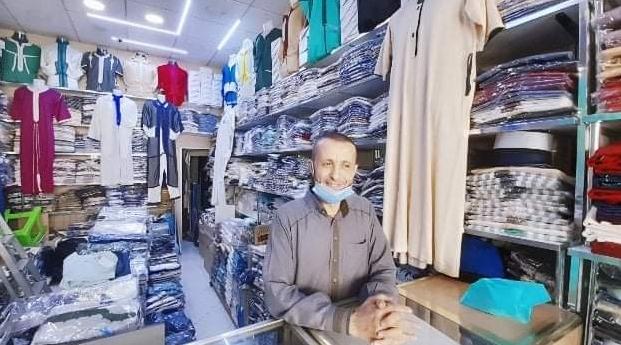 أجواء العيد بسوس : إقبال محتشم على الملابس التقلدية..والتجار لـ 2m: كورونا السبب