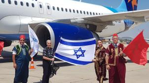 Arrivée à Marrakech du premier vol commercial direct entre Israël et le Maroc