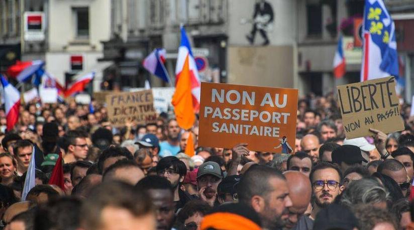 France/Covid: 71 interpellations lors des manifestations de samedi contre le pa…
