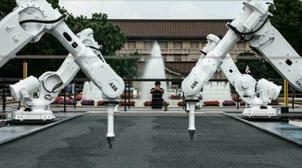 JO-2020 : des robots reconvertis en jardiniers zen exposés à Tokyo