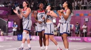 JO-2020: les Américaines premières championnes olympiques de basket 3x3 de l'hi…