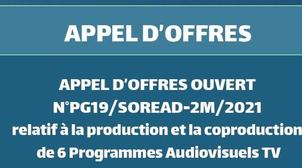 Appel d'offres - Soread 2M